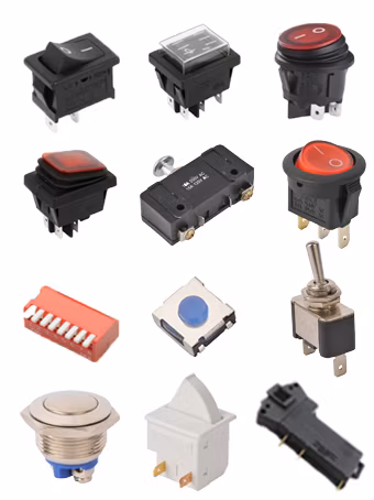 Pole Single Throw Push Button Switch Foot Push (FBELE)