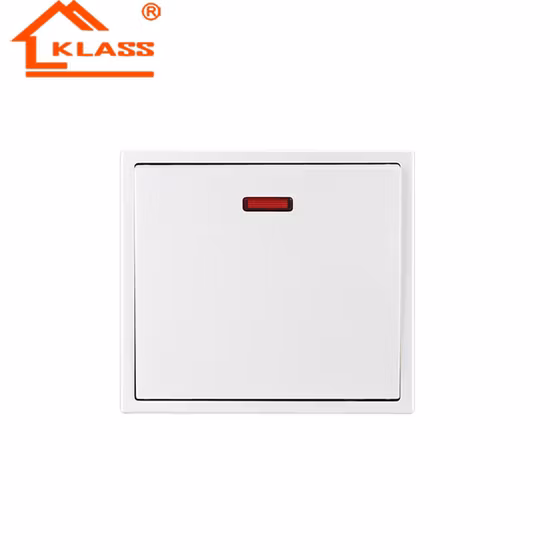Rocker Light Switch in-Wall with Touch Glass Wall Plate with CE Certificate