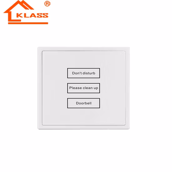 Rocker Light Switch in-Wall with Touch Glass Wall Plate with CE Certificate